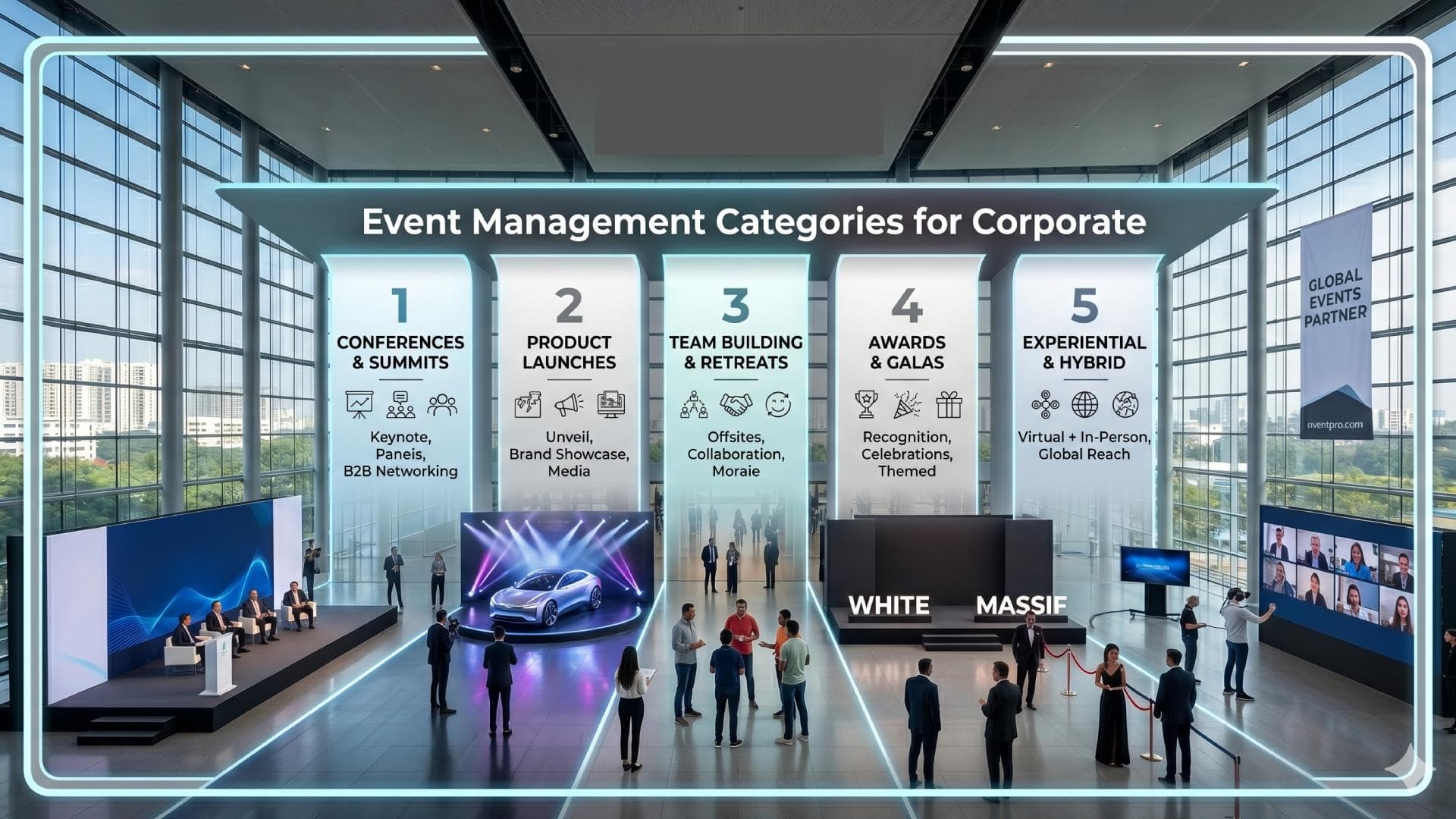 Event Management Categories for Corporate: Types Guide