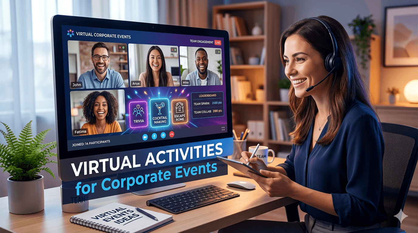 Virtual Activities for Corporate Events: 25+ Engaging Ideas