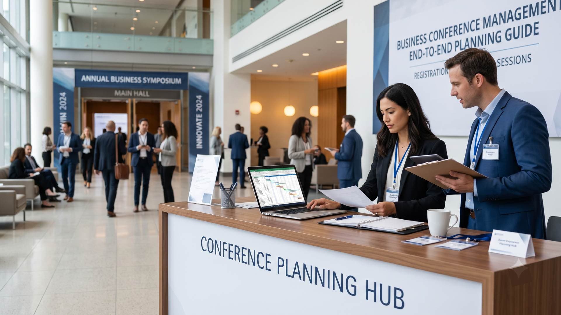 Business Conference Management: End-to-End Planning Guide