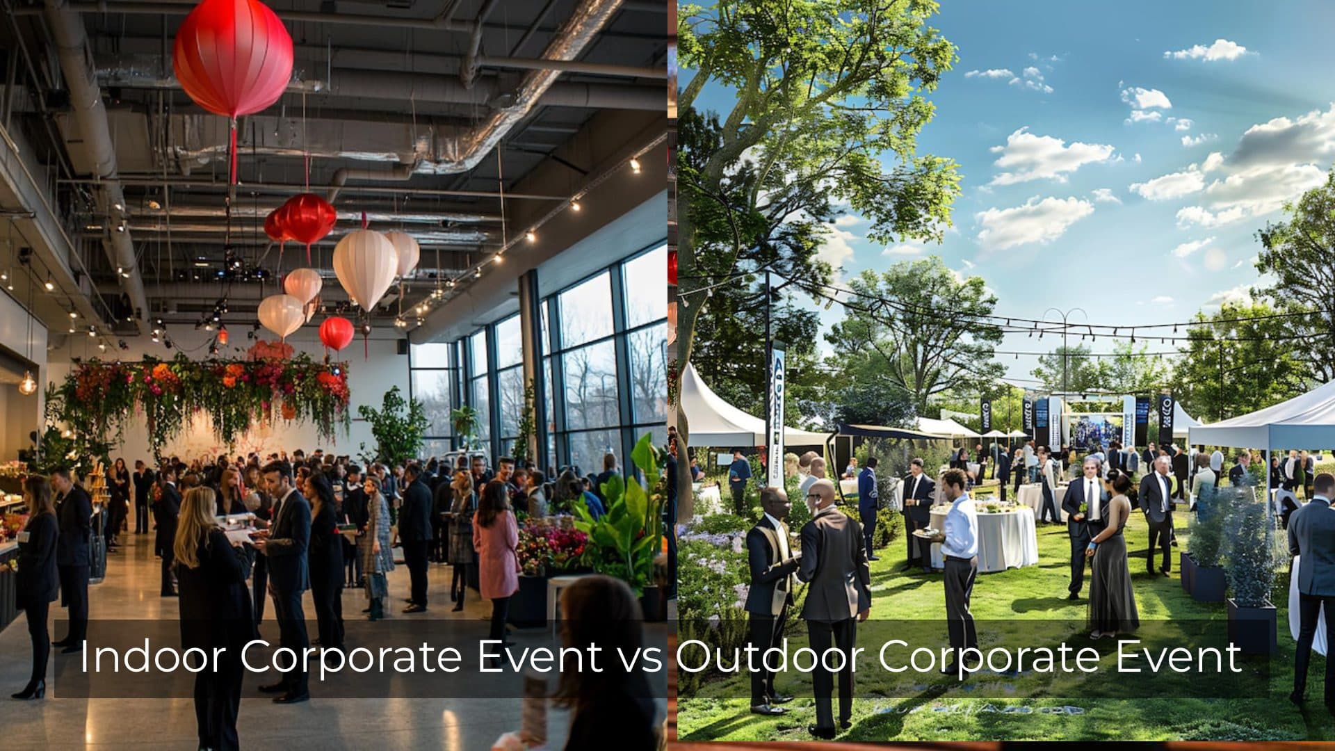 Indoor vs Outdoor Corporate Events: Complete Guide